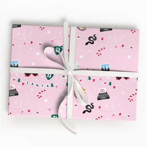 Taylor Swift Wrap Gifts Pop Star Holiday Gift Wrap