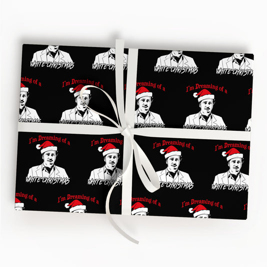 I'm Dreaming Of A White Christmas Wrapping Paper Gift Wrap