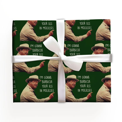 The Bandit Buford T Justice Wrapping Paper
