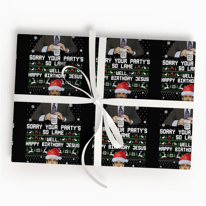 Michael Scott Sitcom Movie Matte Gift Wrapping Paper