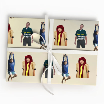 Tim Robinson Wrapping Paper You Sure About That Christmas Paper