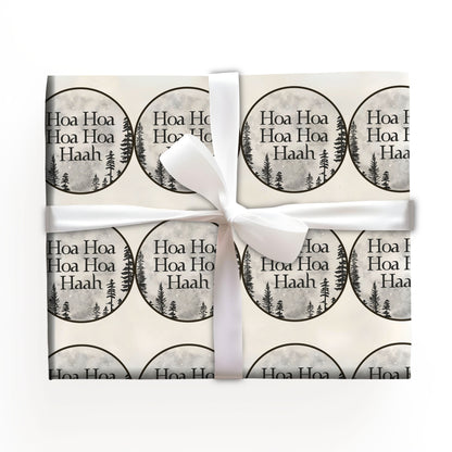 Hoa Hoa Hoa Haah Wrapping Paper