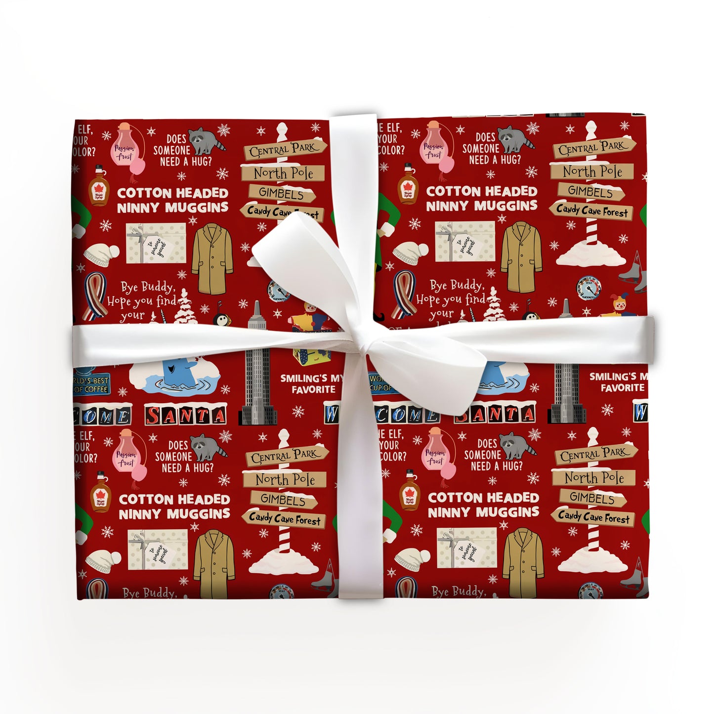 ELF Christmas Wrapping Paper