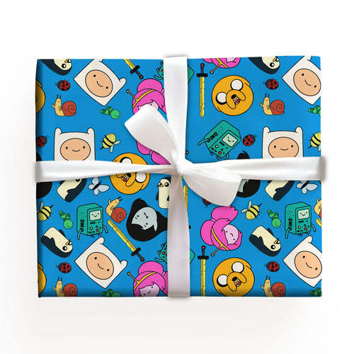 Adventure Time Wrapping Paper Roll