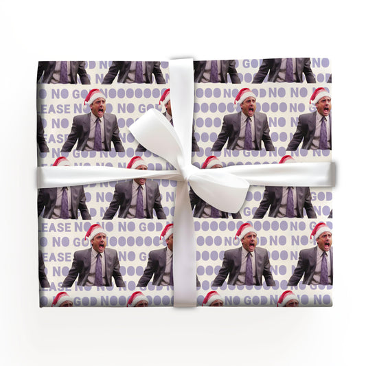 Michael Scott Christmas Wrapping Paper