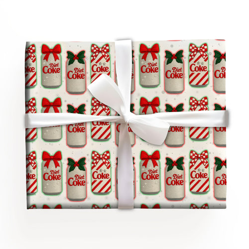 Diet Coke Wrap Gift Christmas For Friend