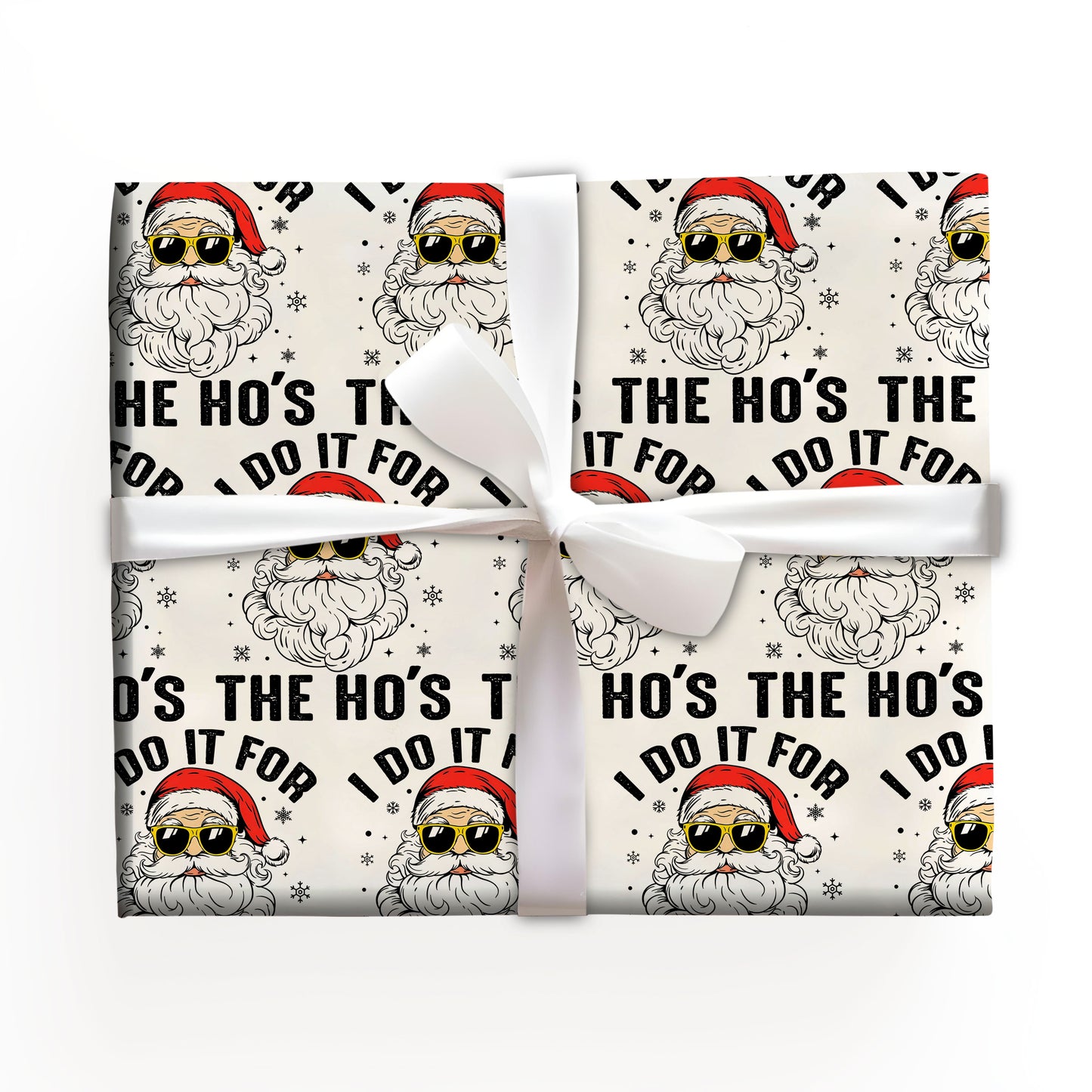 Cute Santa Christmas Wrapping Paper