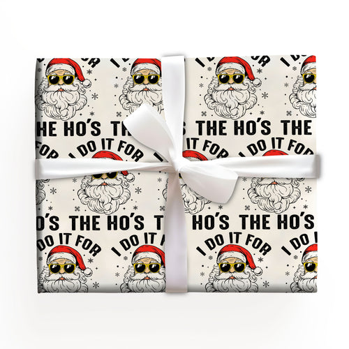 Cute Santa Christmas Wrapping Paper