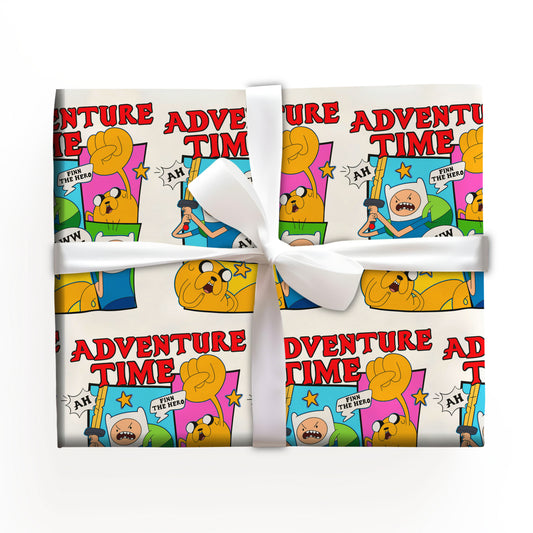 Adventure Time Wrapping Paper Gifts