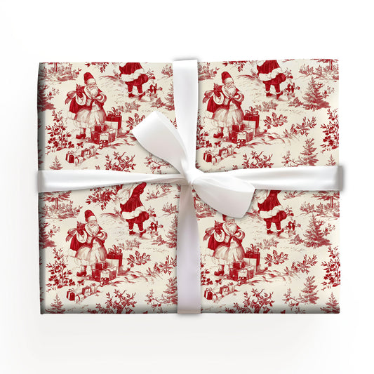 Christmas Santa Classic Wrapping Paper