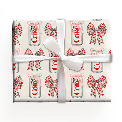 Diet Coke Wrapping Paper Christmas Gift