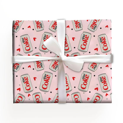 Diet Coke Wrapping Paper Birthday Gift