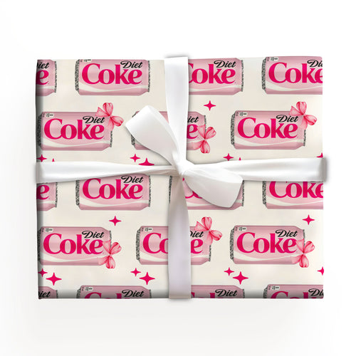 Diet Coke Wrap Gift
