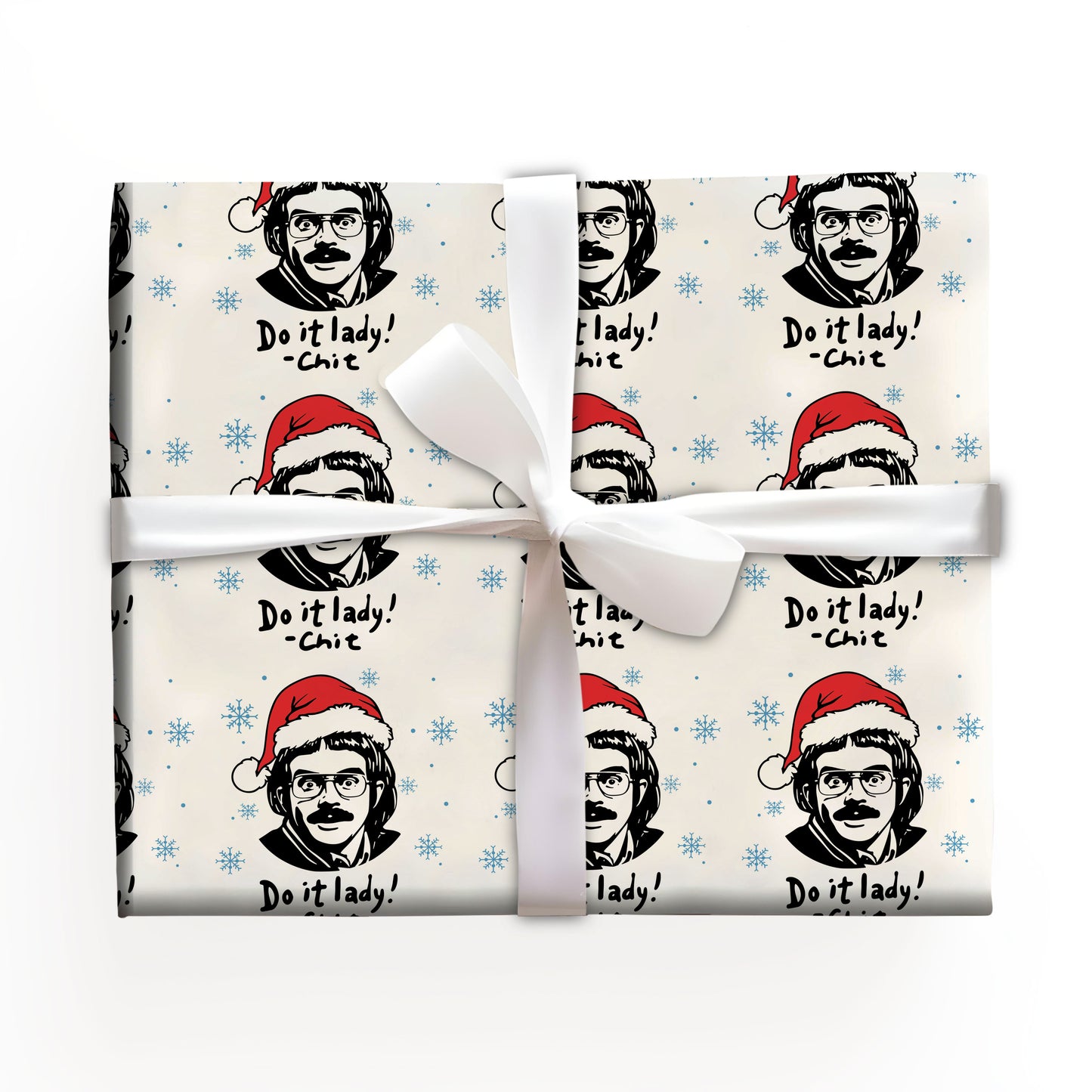 Do It Lady Wrapping Paper