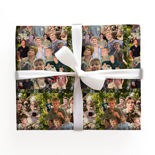 Robert Irwin Love Animal Christmas Wrapping Paper
