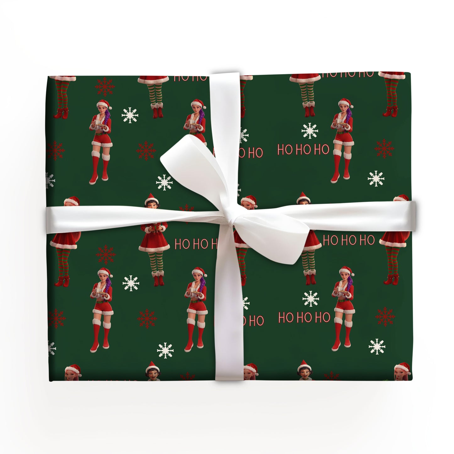 Rumi Claus Wrapping Paper