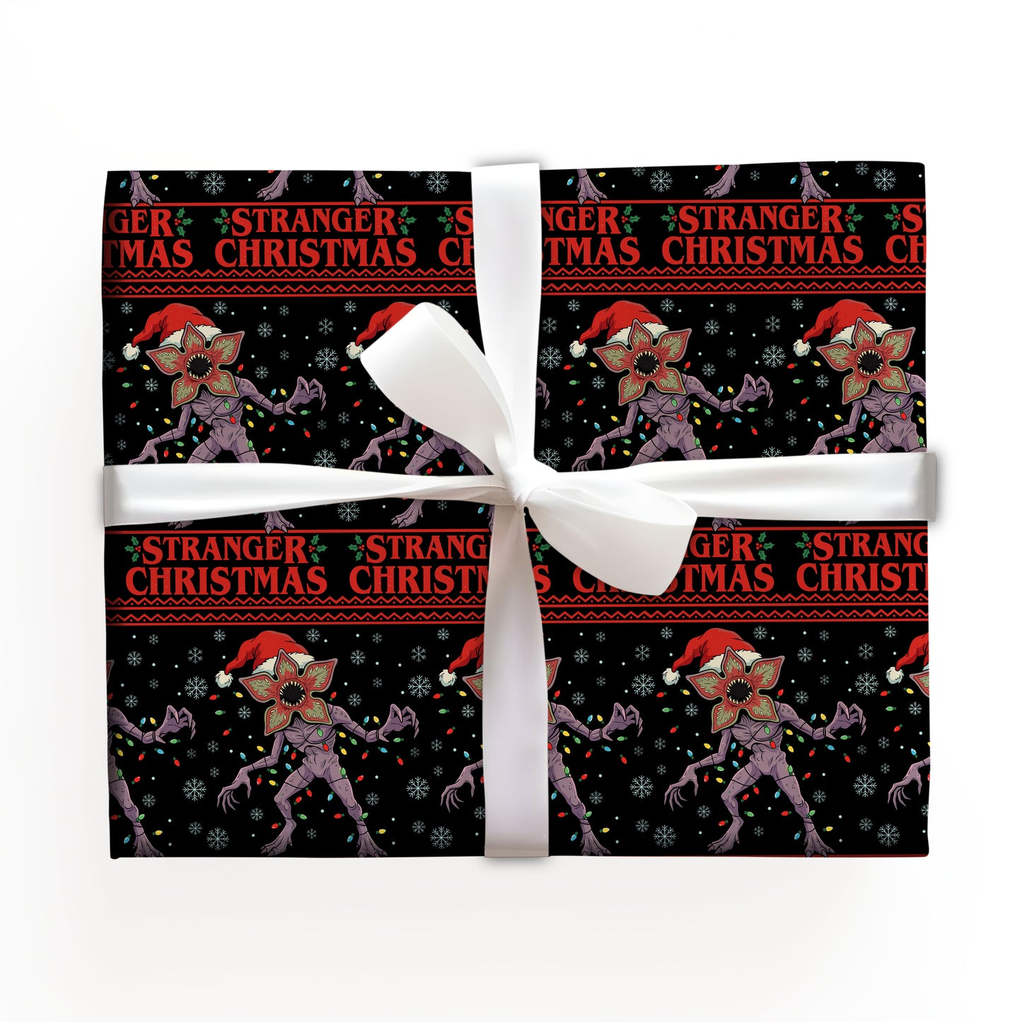 Stranger Things Wrapping Paper Christmas Gift