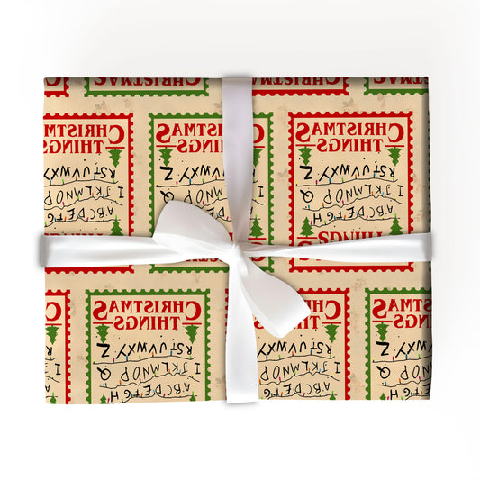 Christmas Things Wrapping Paper
