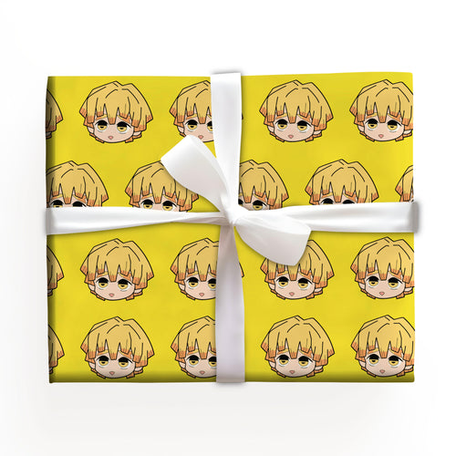 Demon Slayer Agatsuma Zenitsu Wrapping Paper