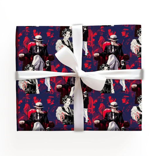 Demon Slayer Muzan Kibutsuji Wrapping Paper