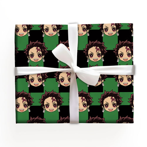 Demon Slayer Tanjiro Kamado Wrapping Paper