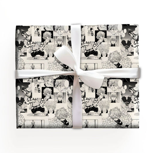 Demon Slayer Zenitsu Agatsuma Wrapping Paper