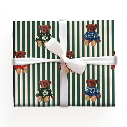 Teddy Bear Wrap Gift