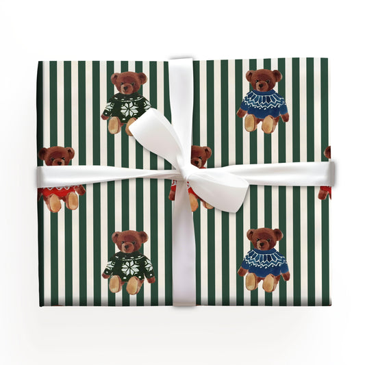 Teddy Bear Wrap Gift