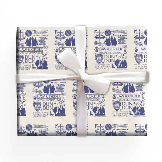White Christmas Movie Wrapping Paper