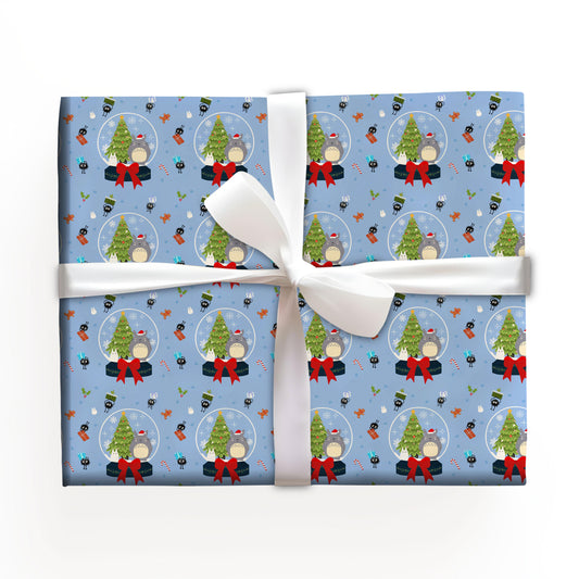 Totoro Christmas Wrapping Paper