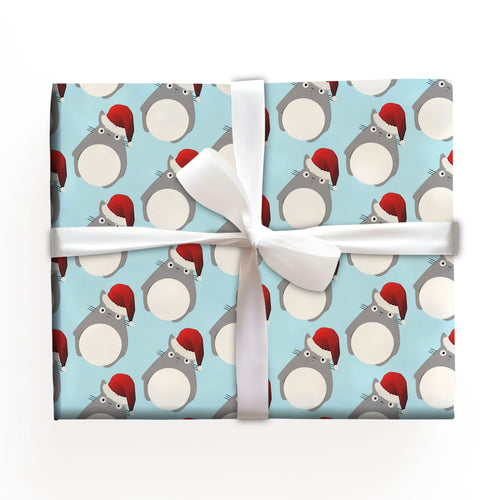 Totoro Santa Christmas Wrap Gifts