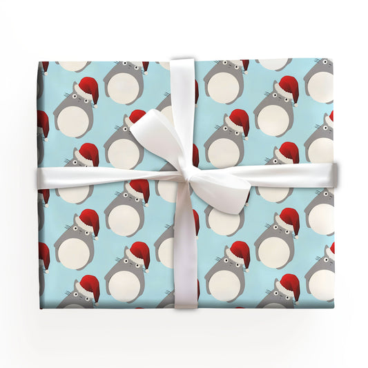Totoro Santa Christmas Wrap Gifts