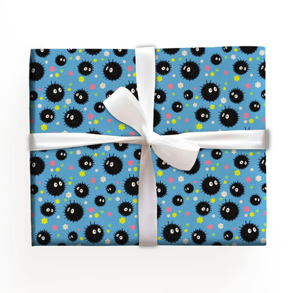 Soot Sprites Studio Ghibli Wrapping Papper