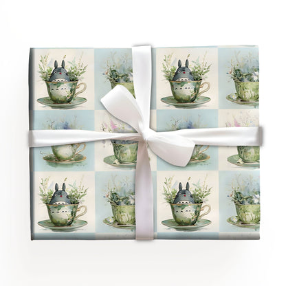 Totoro Christmas Wrapping Paper