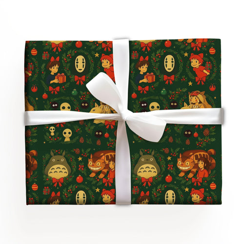 Spirited Away No Face Wrapping Paper