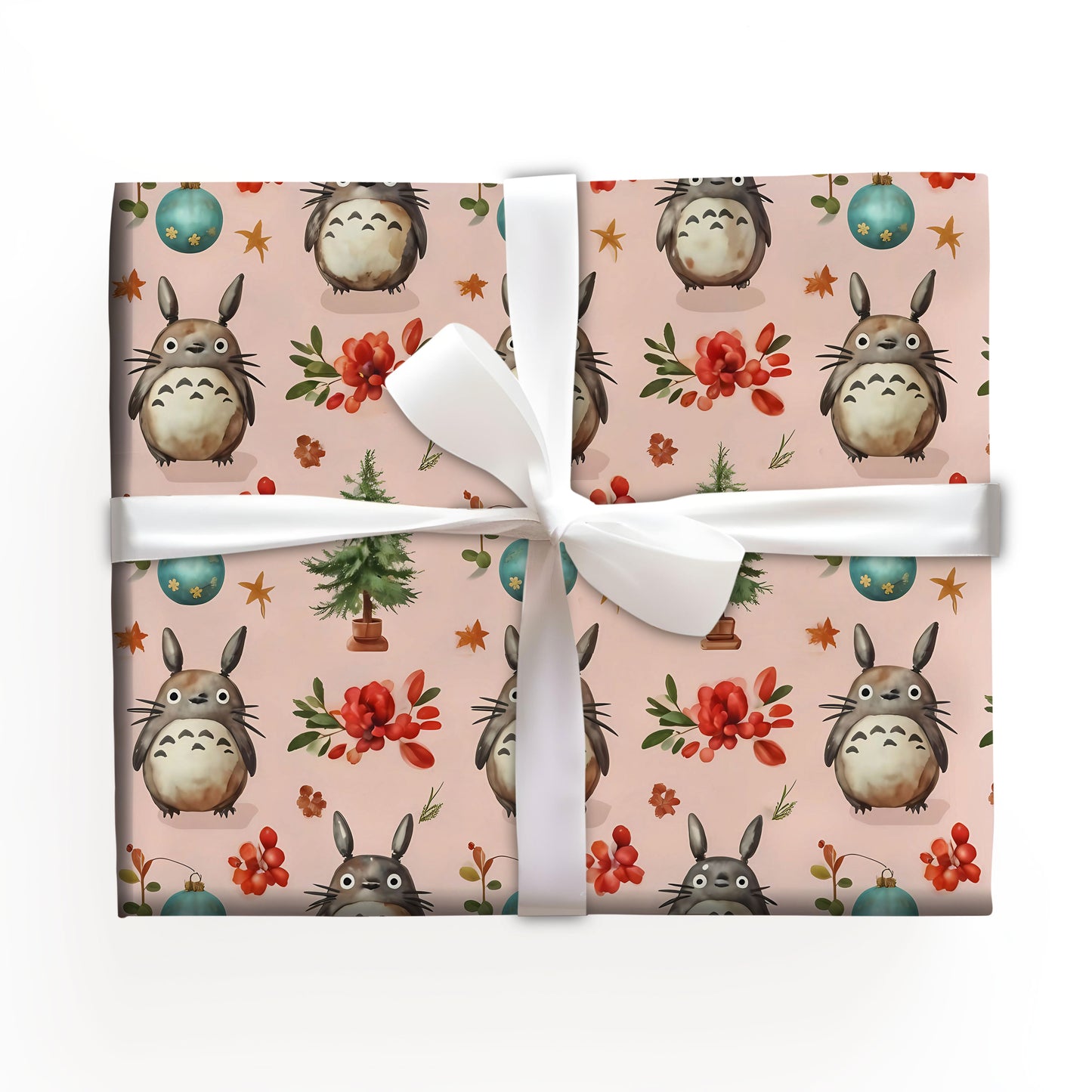 Totoro Festive Anime Gift Wrap Sheets