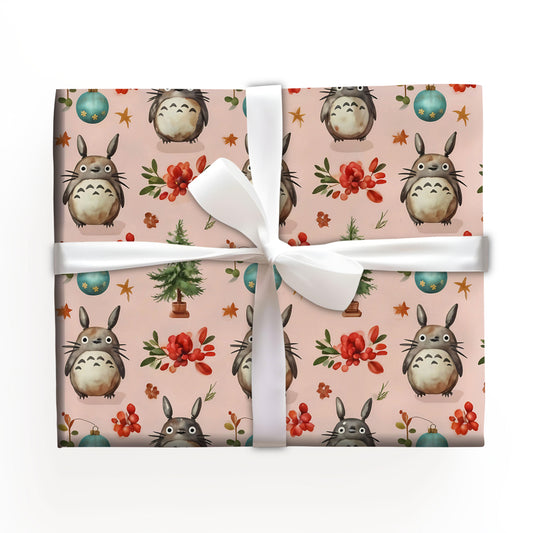 Totoro Festive Anime Gift Wrap Sheets