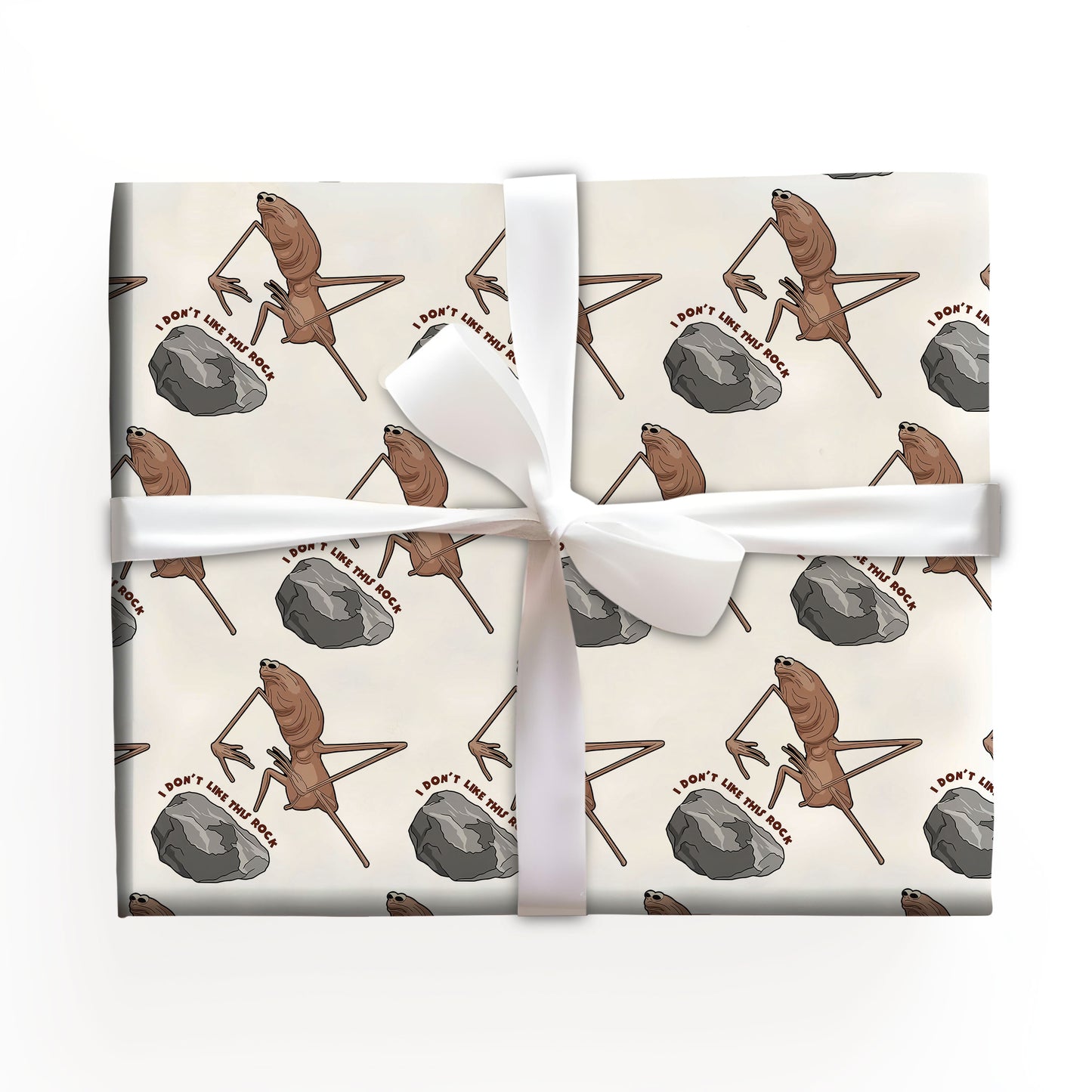 I Don't Like This Rock Wrapping Paper