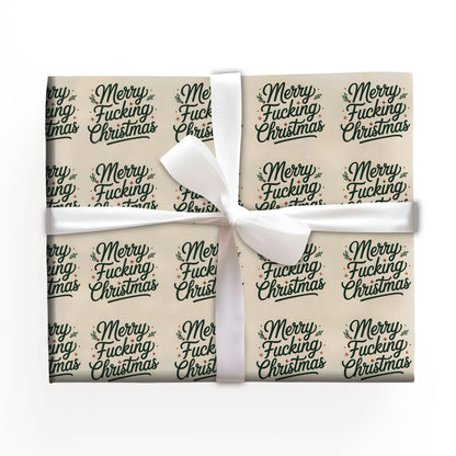Merry F*cking Christmas Wrapping Paper