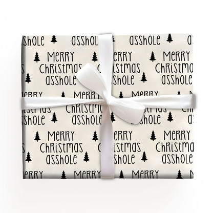 Merry Christmas Funny Wrapping Paper