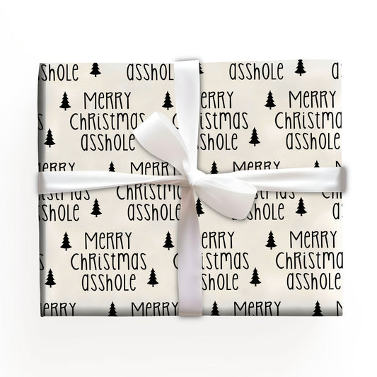 Merry Christmas Funny Wrapping Paper
