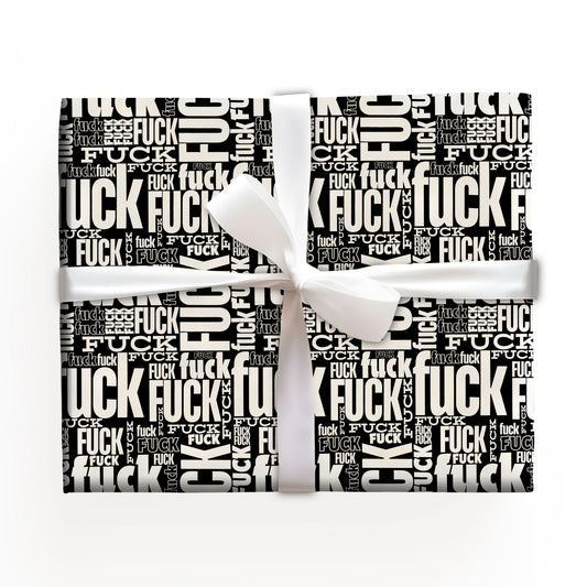 Rude Christmas Wrapping Paper