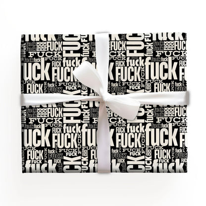 Rude Christmas Wrapping Paper Christmas Gift