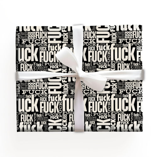 Rude Christmas Wrapping Paper Christmas Gift