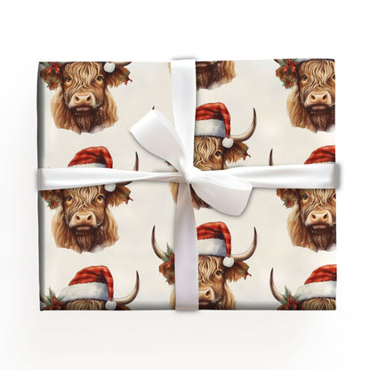 Highland Cow Wrapping Paper