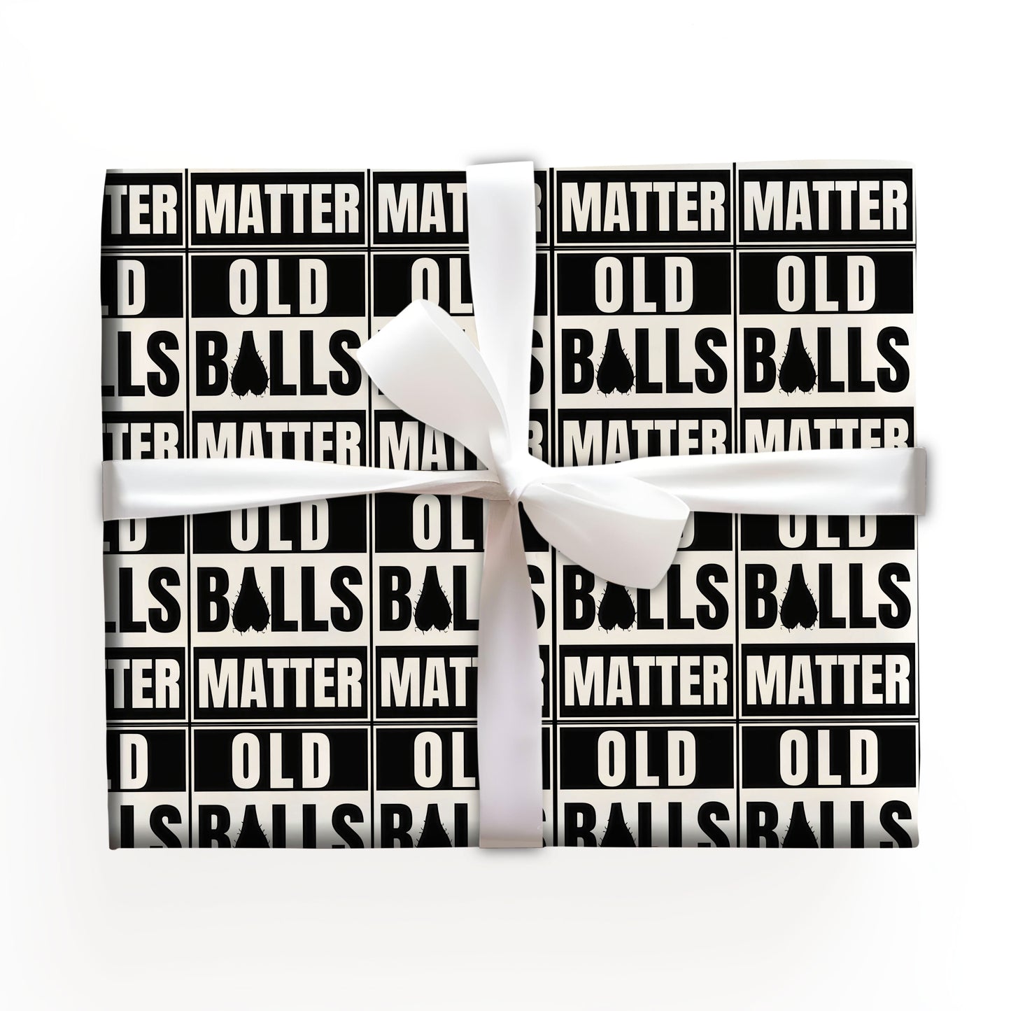 Old Balls Matter Wrapping Paper