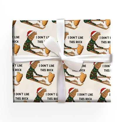 I Don't Like This Rock Wrapping Paper
