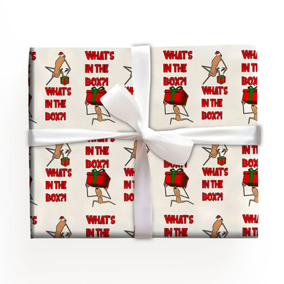 Marcus What's Is In The Box Wrapping Paper