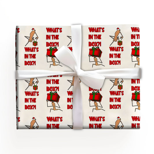 Marcus What's Is In The Box Wrapping Paper