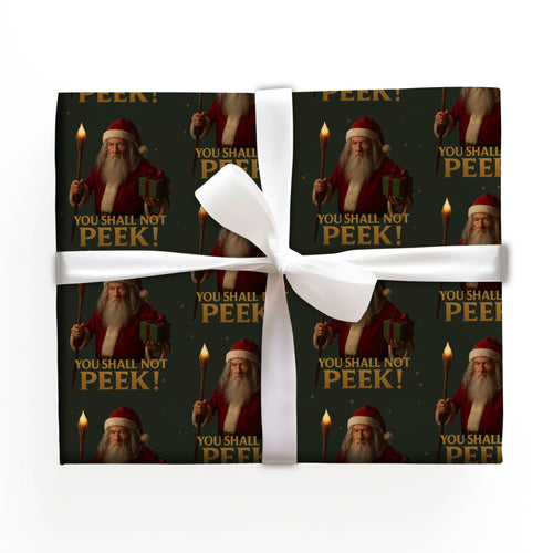 Gandalf Wrapping Paper Lord of the Rings Gift Wrap